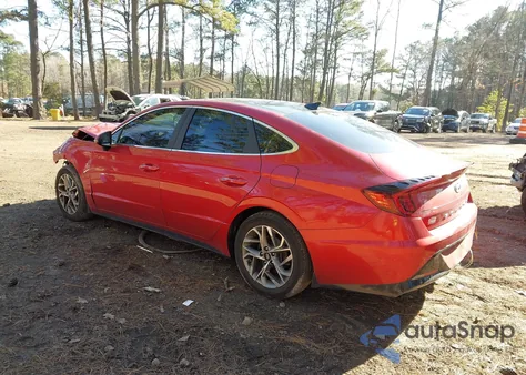 2021 Hyundai Sonata Sel из США, поврежденный, VIN 5NPEF4JA8MH087593